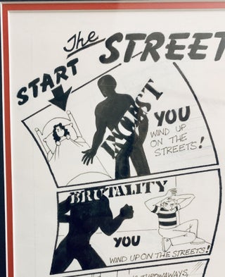 The Street Game: Margo St. James [Original Art] [Women's Movement, Activism]