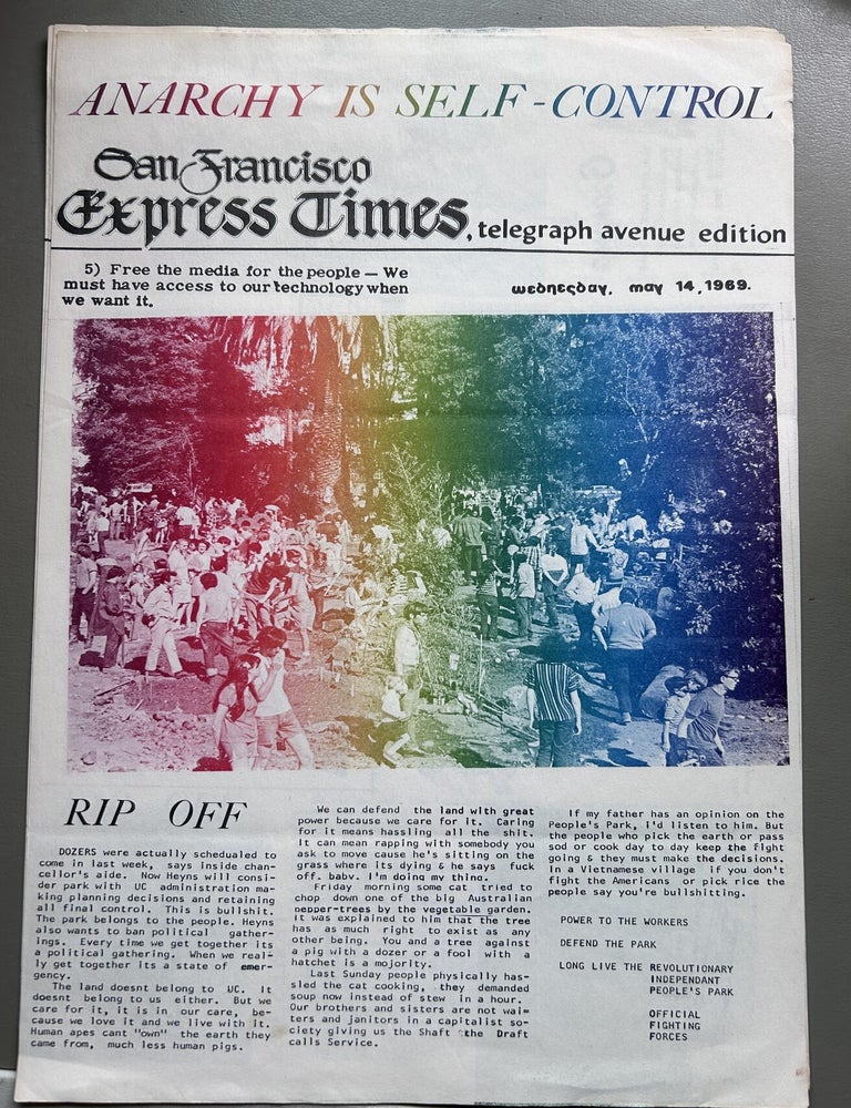 Item #10596 San Francisco Express Times (Telegraph Avenue Edition