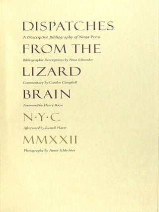 Dispatches from the Lizard Brain