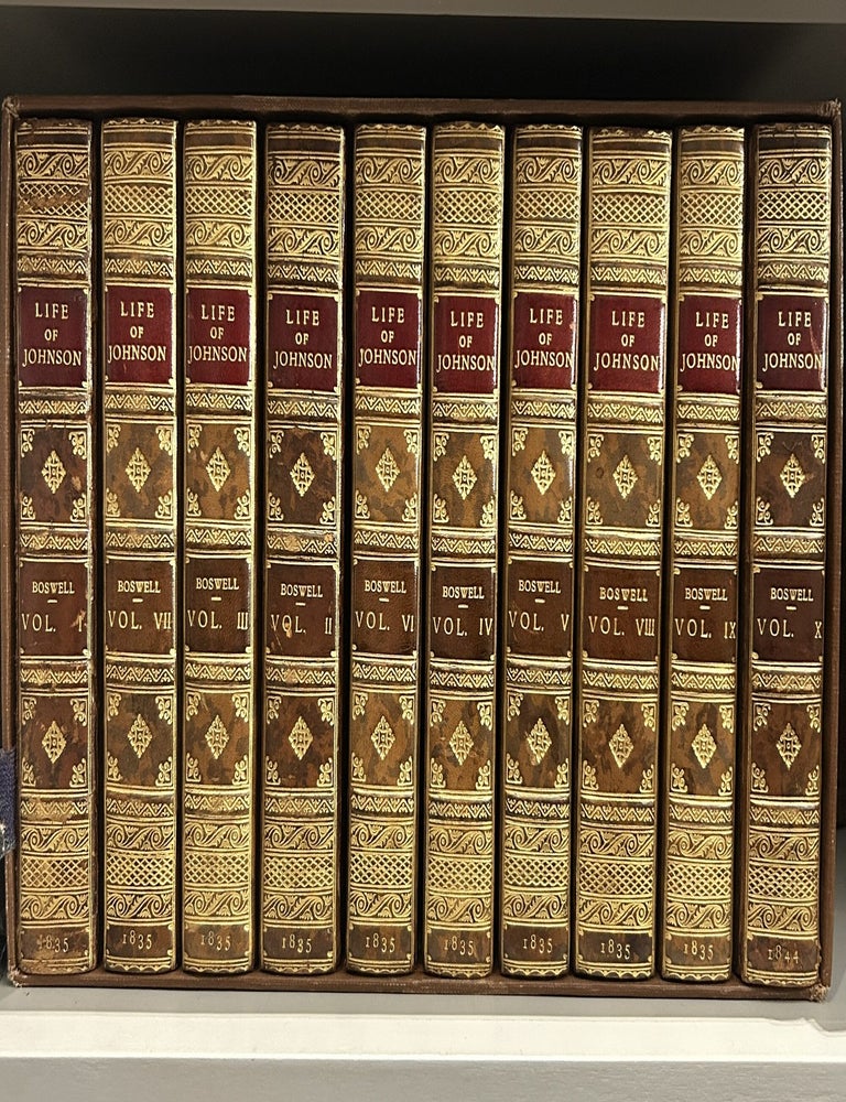 Item #11588 The Life of Samuel Johnson: Including a Journal of His Tour to the Hebrides...To...