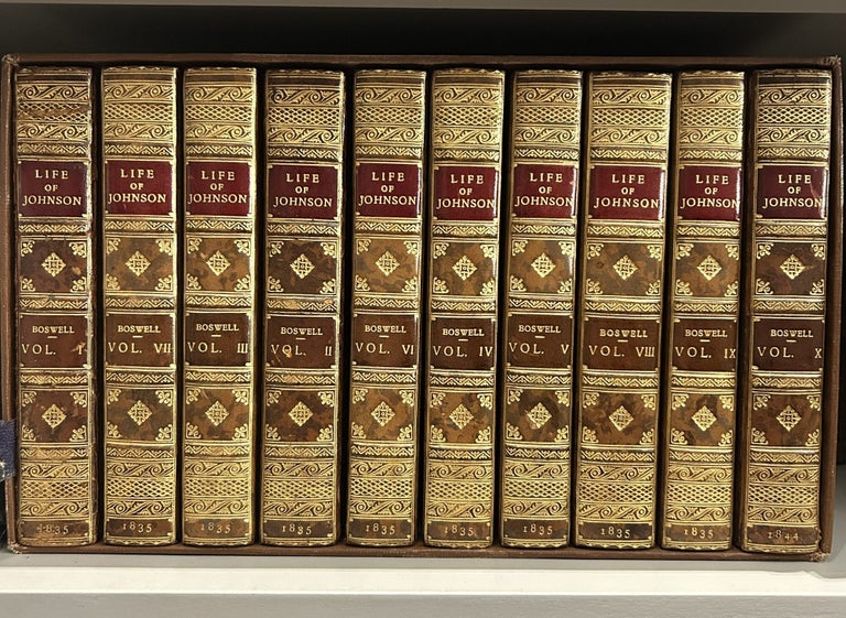Item #11588 The Life of Samuel Johnson: Including a Journal of His Tour to the Hebrides...To...