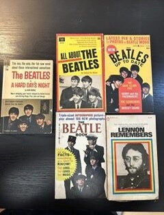 Item #12013 Jenny Lens Beatles paperback book collection [5 volumes