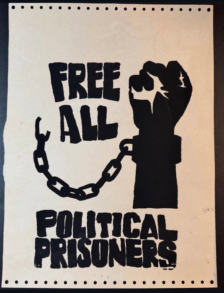 Item #12148 "Free All Politcal Prisoners" [Poster