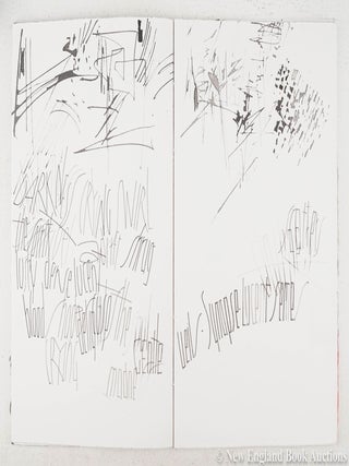 The Harmonic Flight of Madness / A Visual/Verbal Book [Artist Book]
