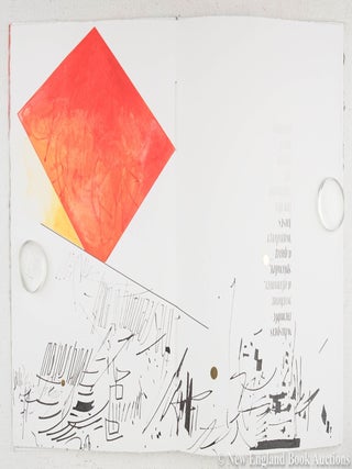 The Harmonic Flight of Madness / A Visual/Verbal Book [Artist Book]