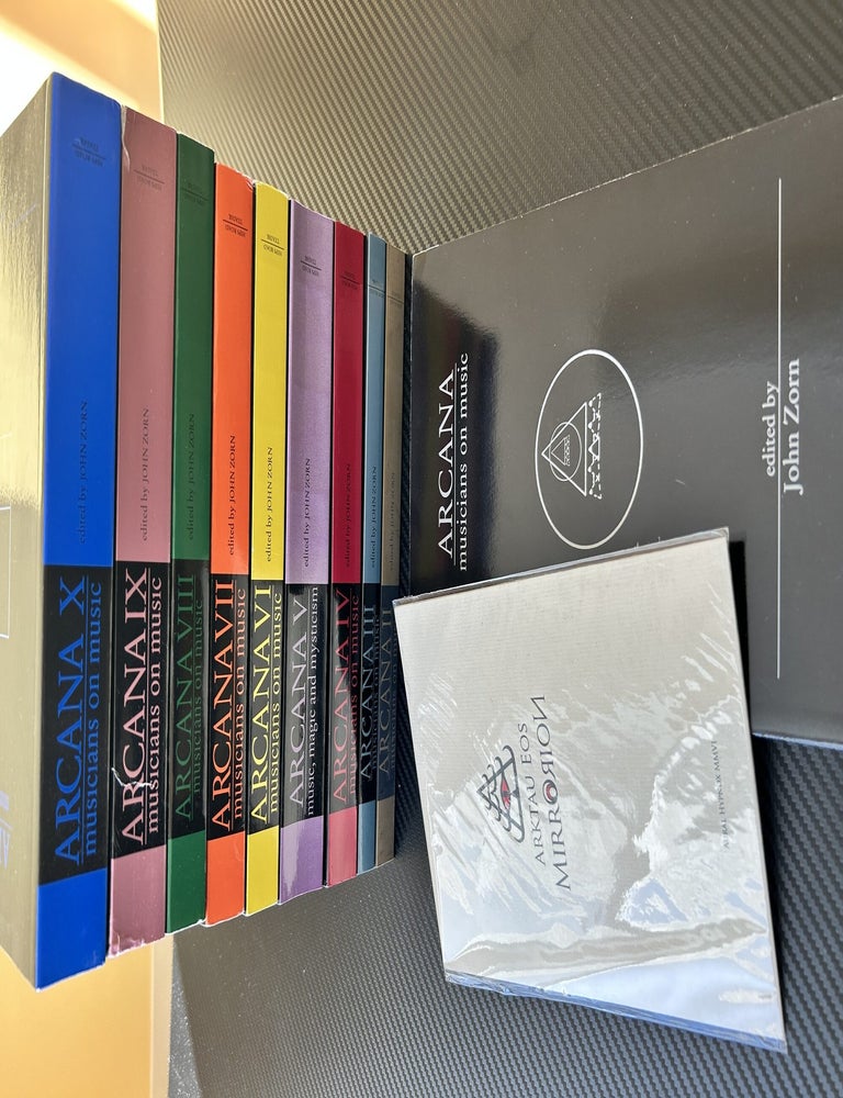 Item #13775 Arcana: Musicians on Music (10 Volumes). John Zorn