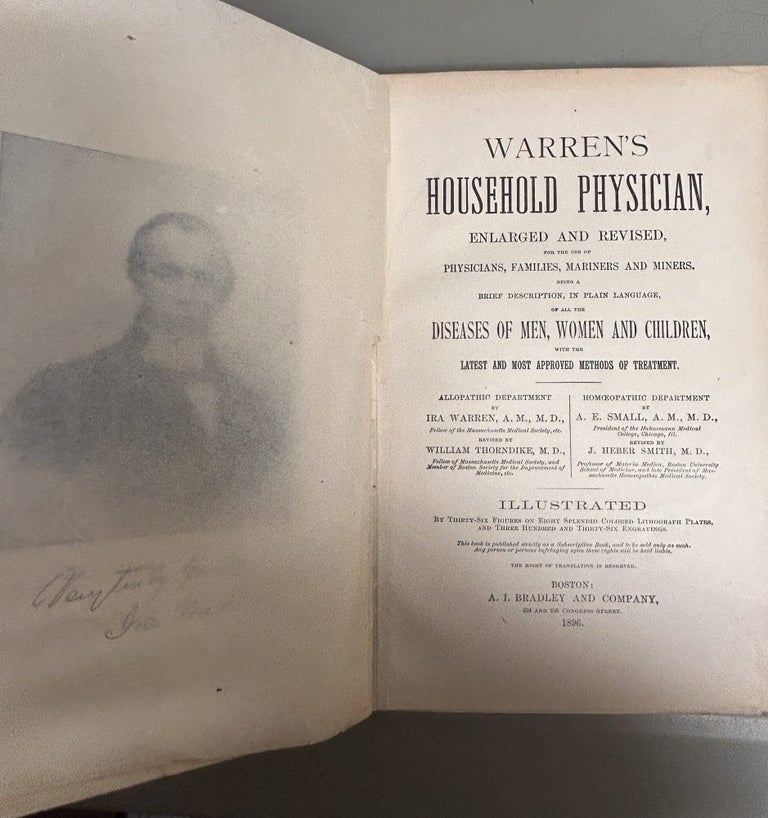 Item #13786 Warren's Household Physician. Enlarged and Revised; for the Use of Physicians,...