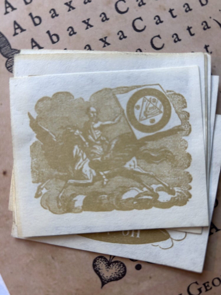 Item #13838 Collection of Alchemy // Magick amulet cards from the "Astrologer of the...