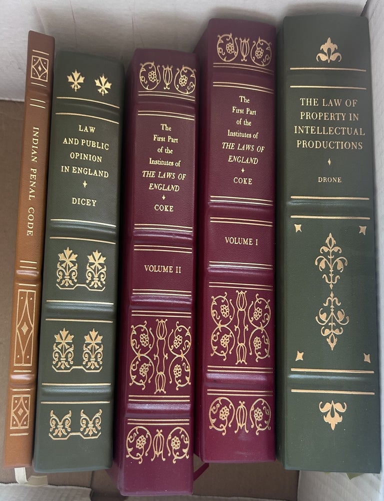 Item #13889 Collection of Legal Classics [5 Volumes