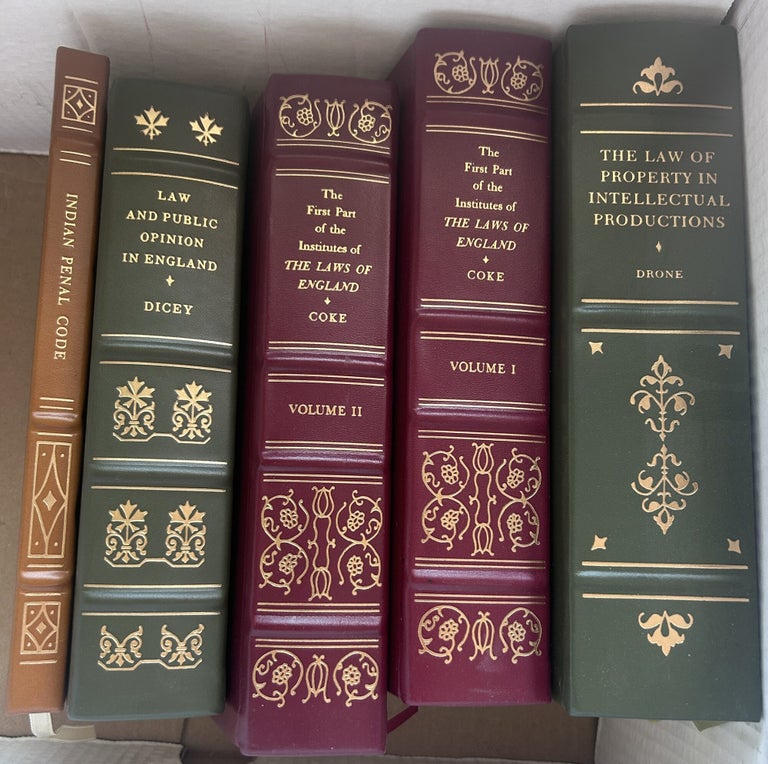 Item #13889 Collection of Legal Classics [5 Volumes
