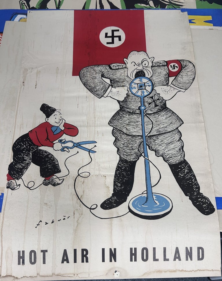 Item #13899 Hot Air in Holland. Oscar Fabrès