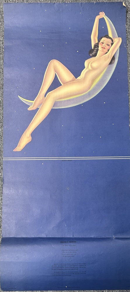 Item #13927 Honey-Moon Calendar poster. Billy De Vorss