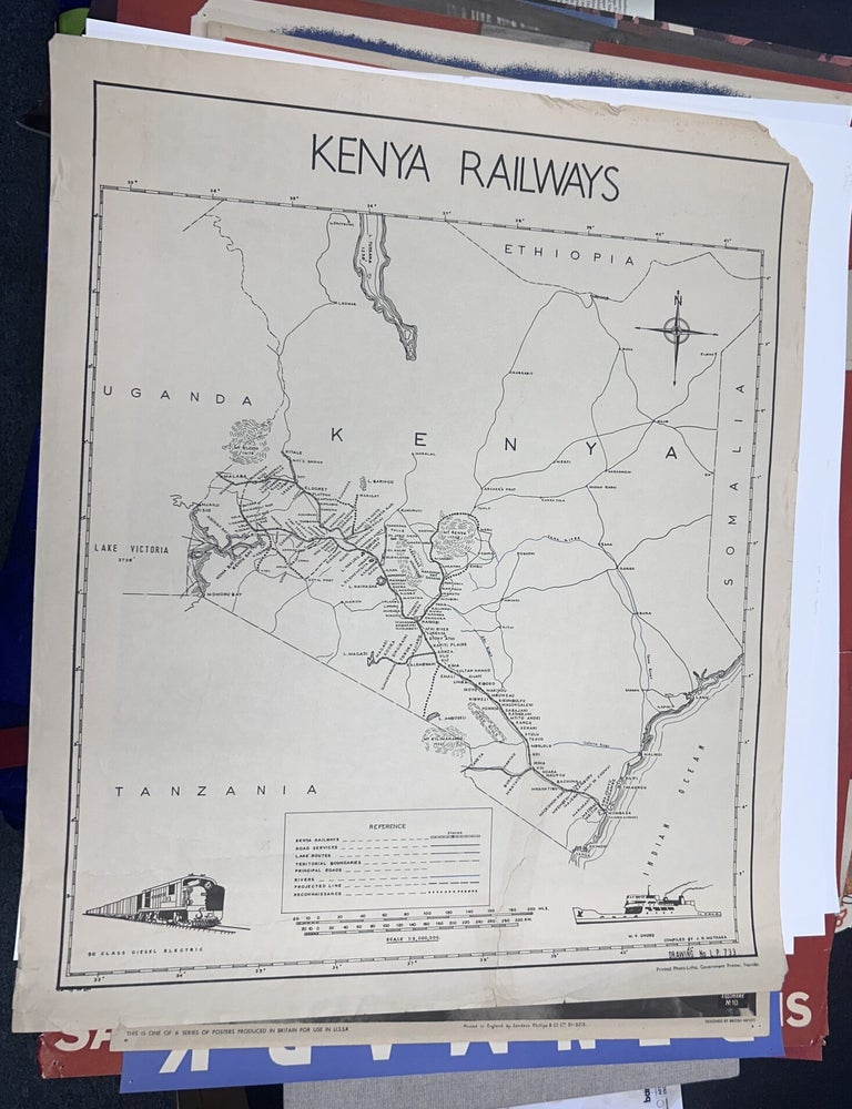 Item #13929 Kenya Railways. J. H Mthaka, compiler