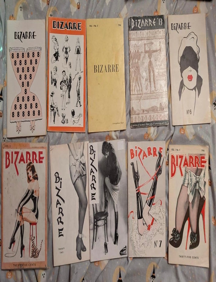 Item #13943 Bizarre Collection [10 Issues]. John Willie