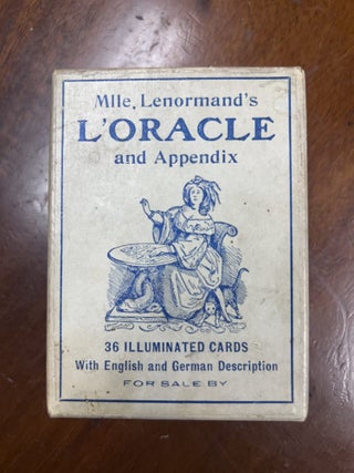 [Fortune Telling] Mlle. Lenormand&rsquo;s L&rsquo;Oracle and Appendix: 36 Illuminated Cards with English and German Description