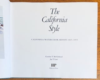 The California Style: California Watercolor Artists:. 1925-1955