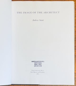 The Image of the Architect
