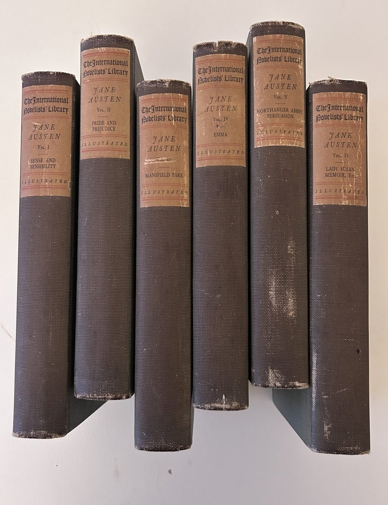 Item #3668 The Novels of Jane Austen:. The International Novelists' Library - Illustrated...