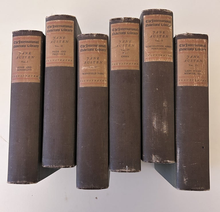 Item #3668 The Novels of Jane Austen:. The International Novelists' Library - Illustrated...